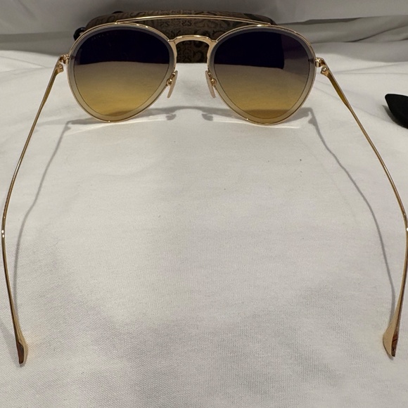 NEW! DITA AXIAL DTS502-GLD-AMB GOLD FRAME W/ AMBER GRADIENT LENS 100% AUTHENTIC - Picture 5 of 7